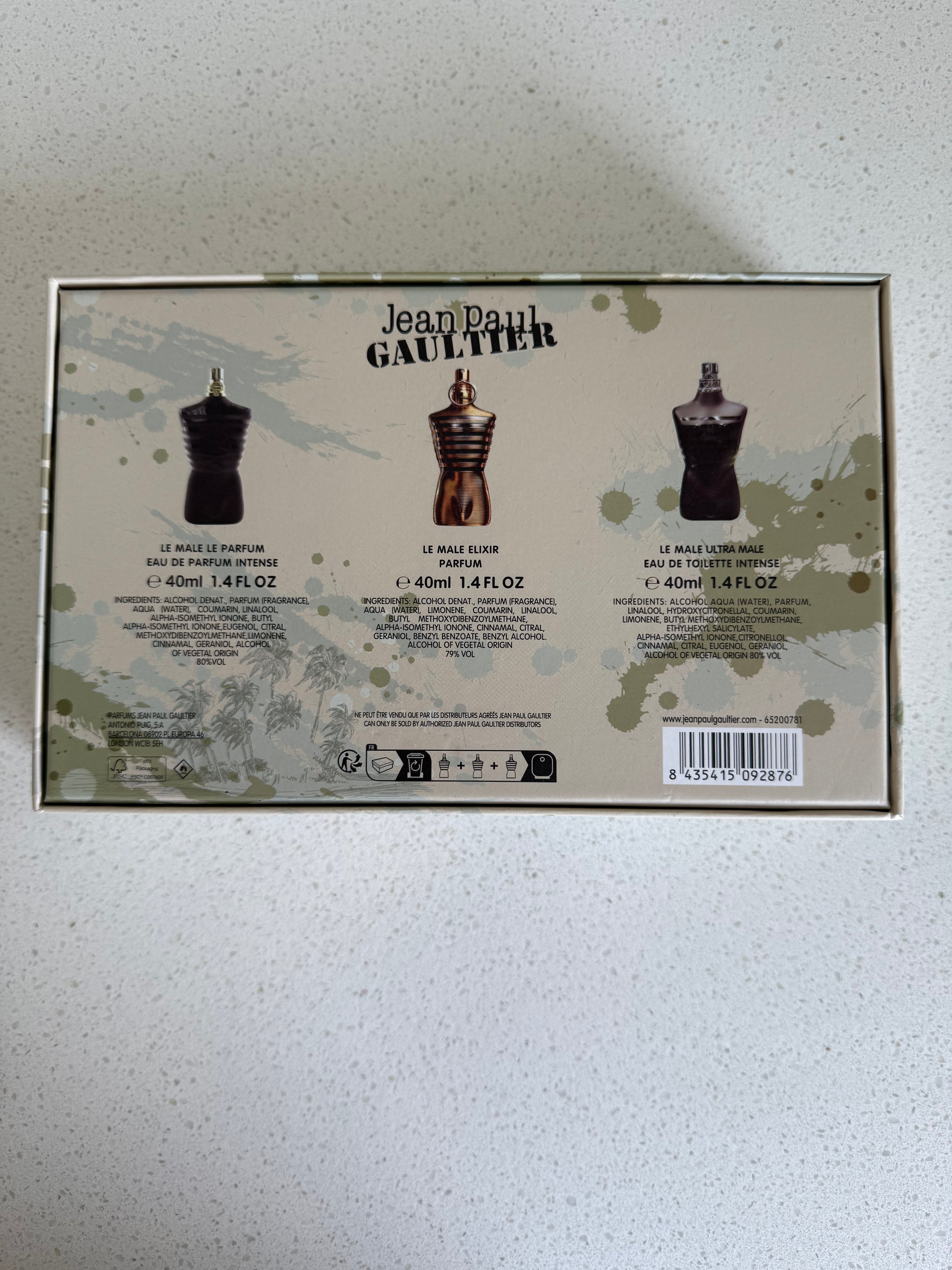 Men’s perfume set