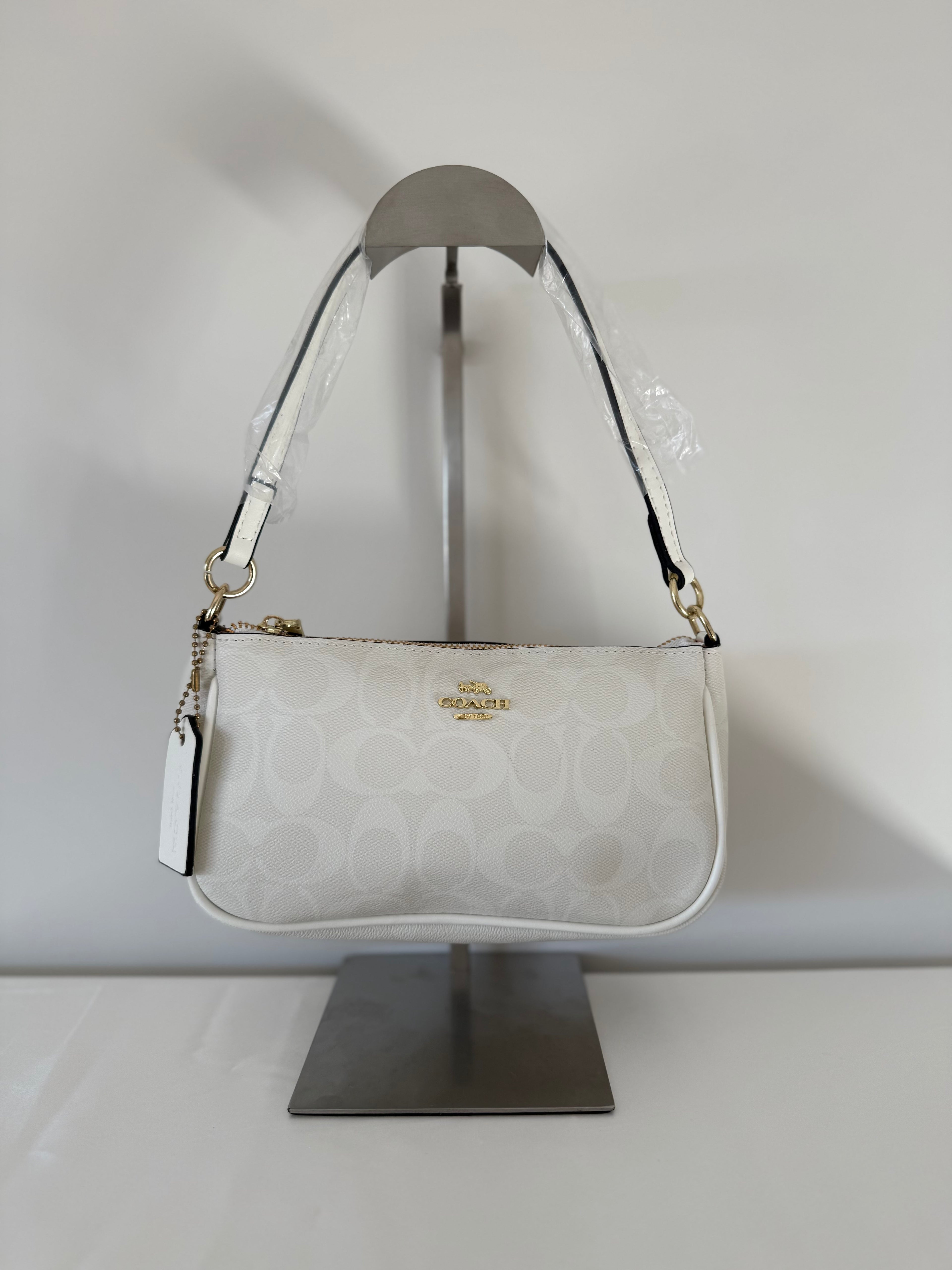 White Coach Bag