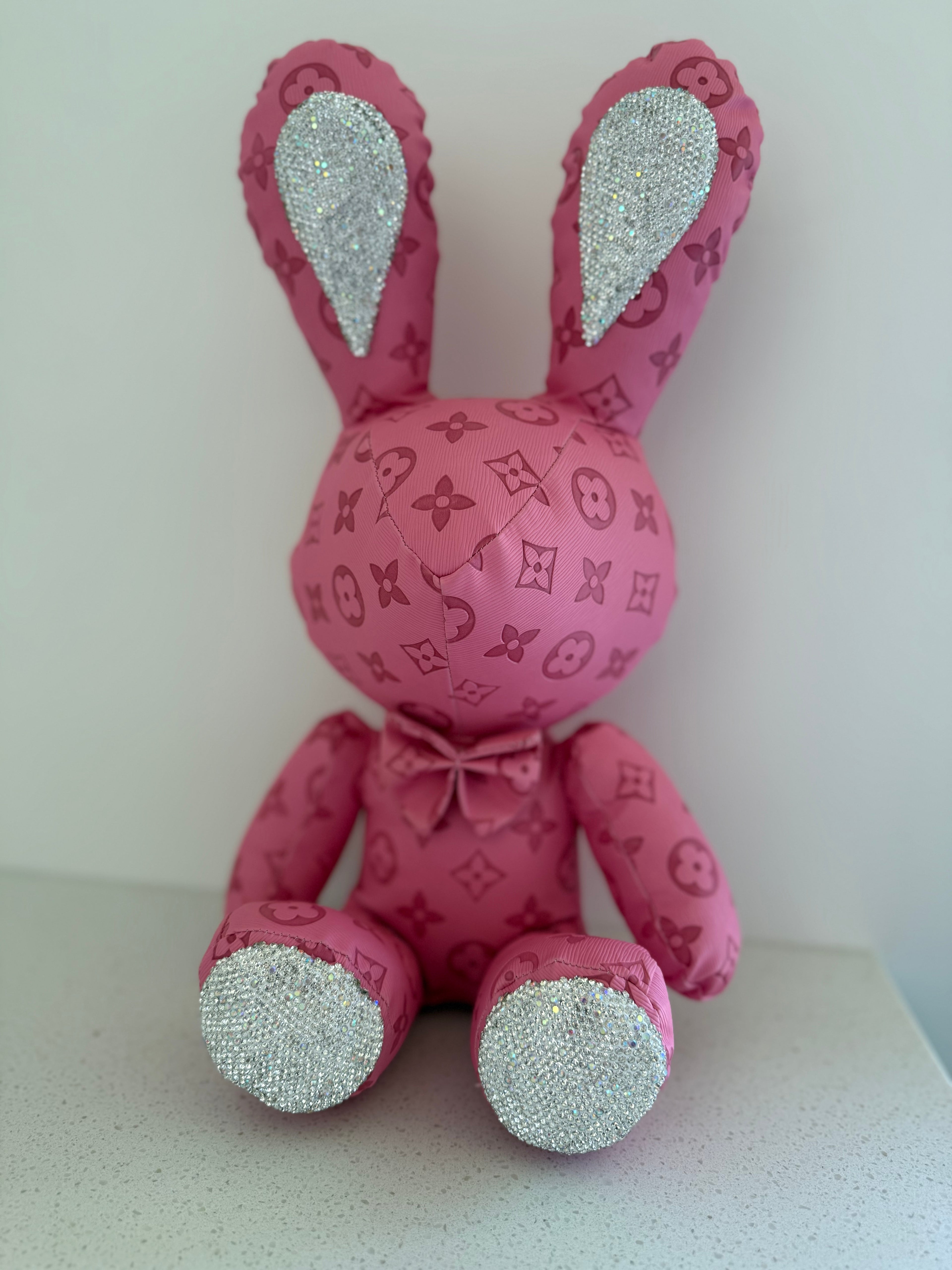 Rhinestone Rabbits 38cm