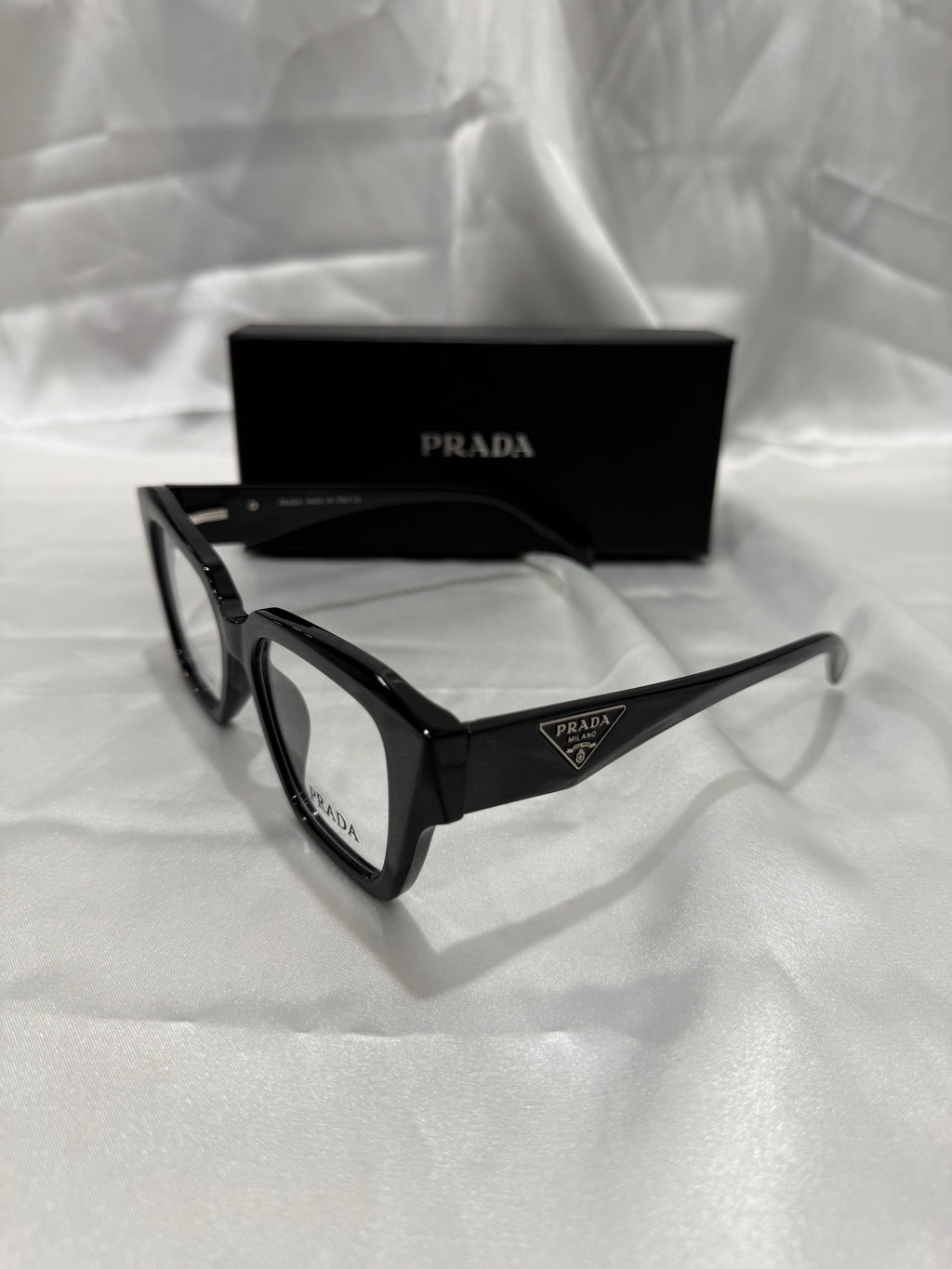Pr*da Clear Glasses