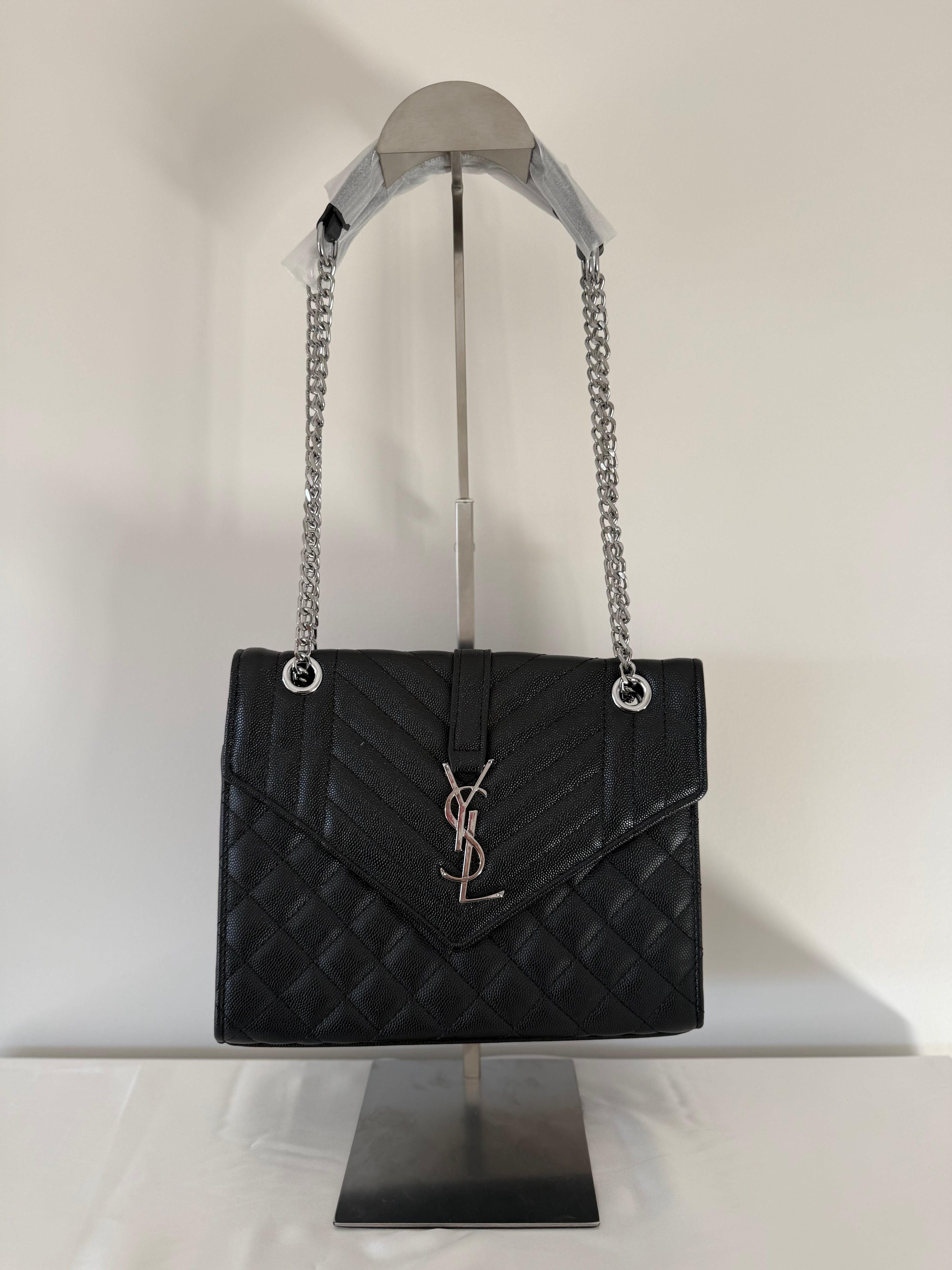 YSL Bag With Silver Detailing