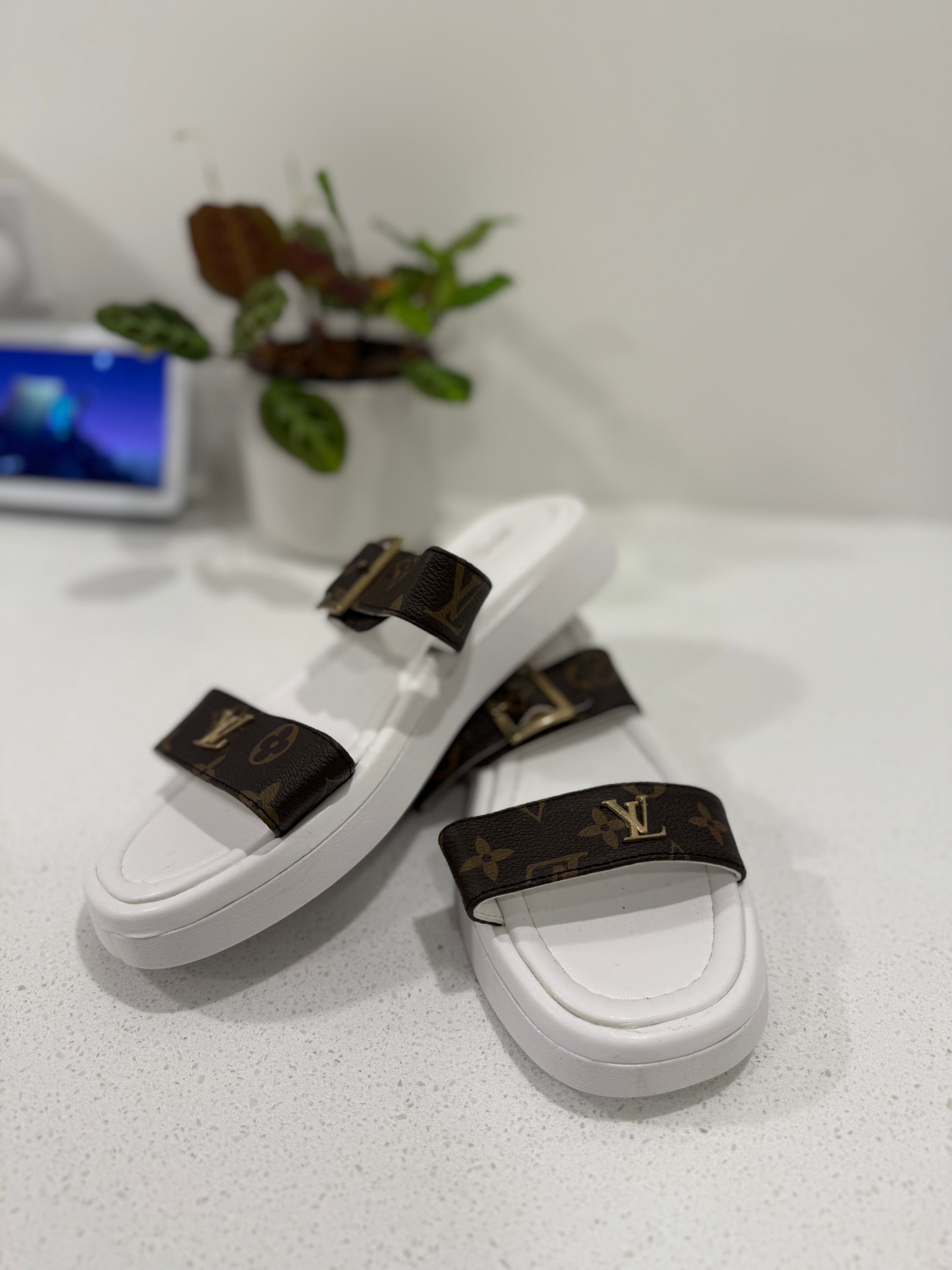 White Sandals