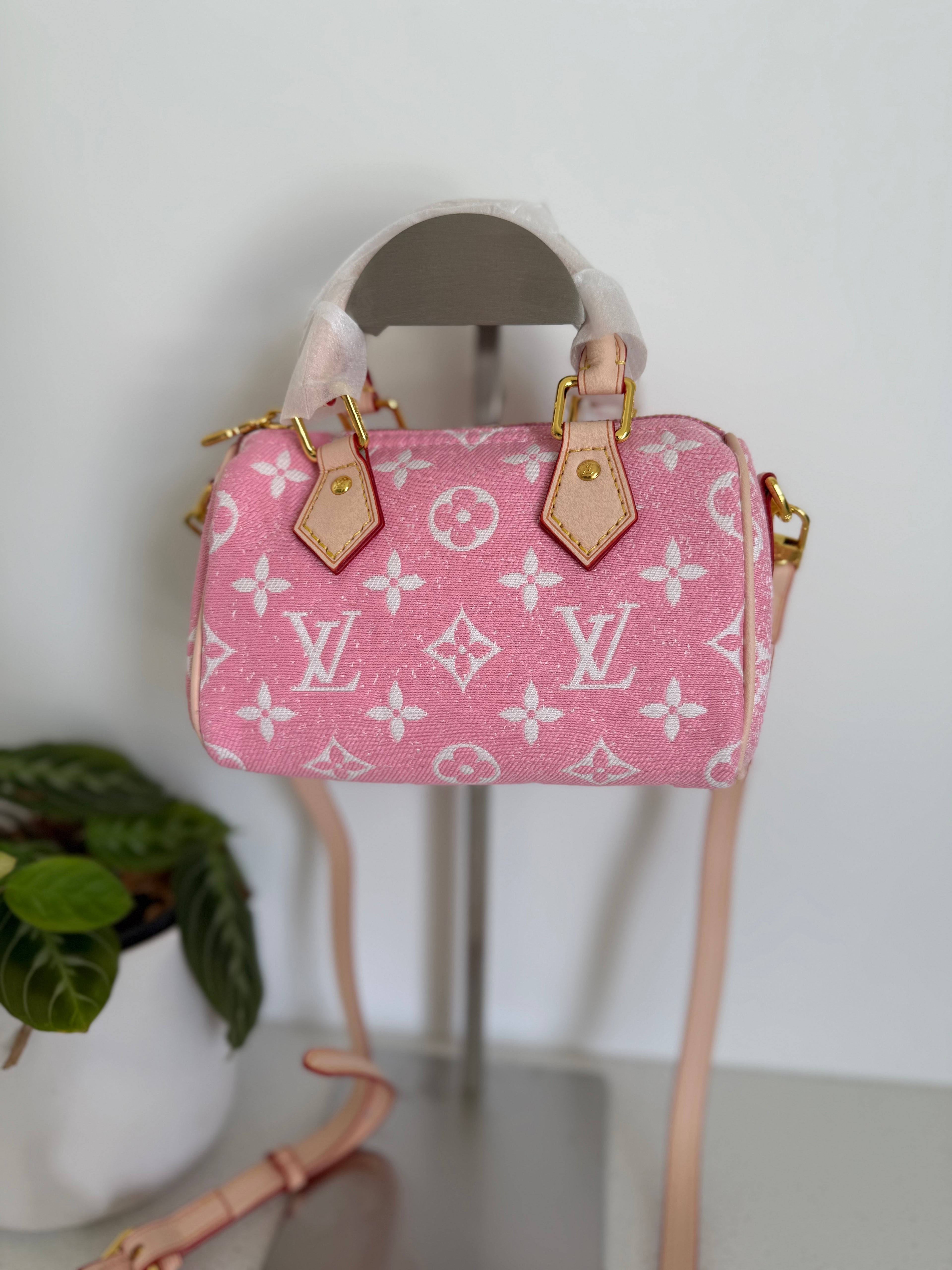 Pink mini lv bag