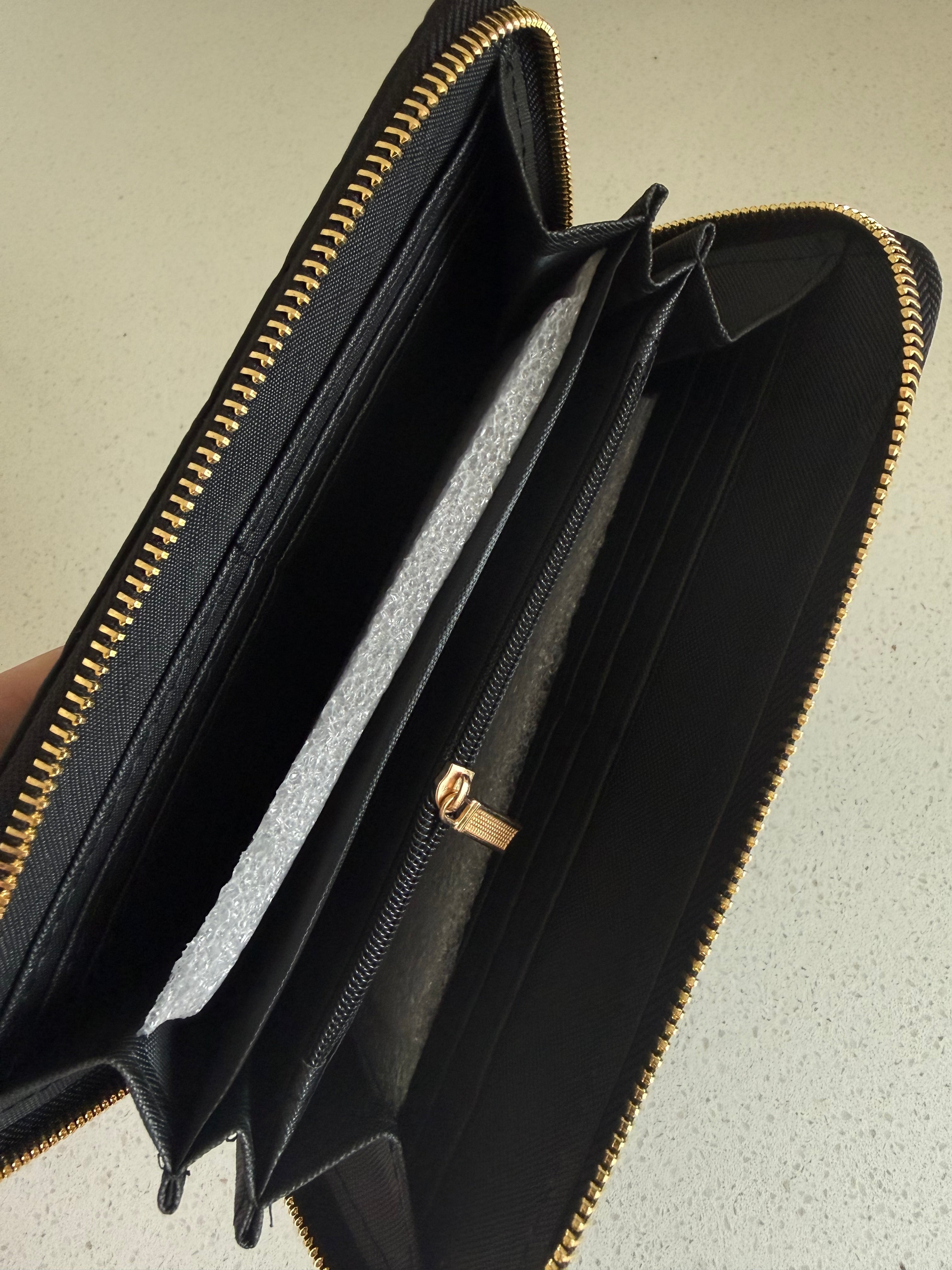 Black LV Wallet
