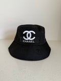 Black bucket hat