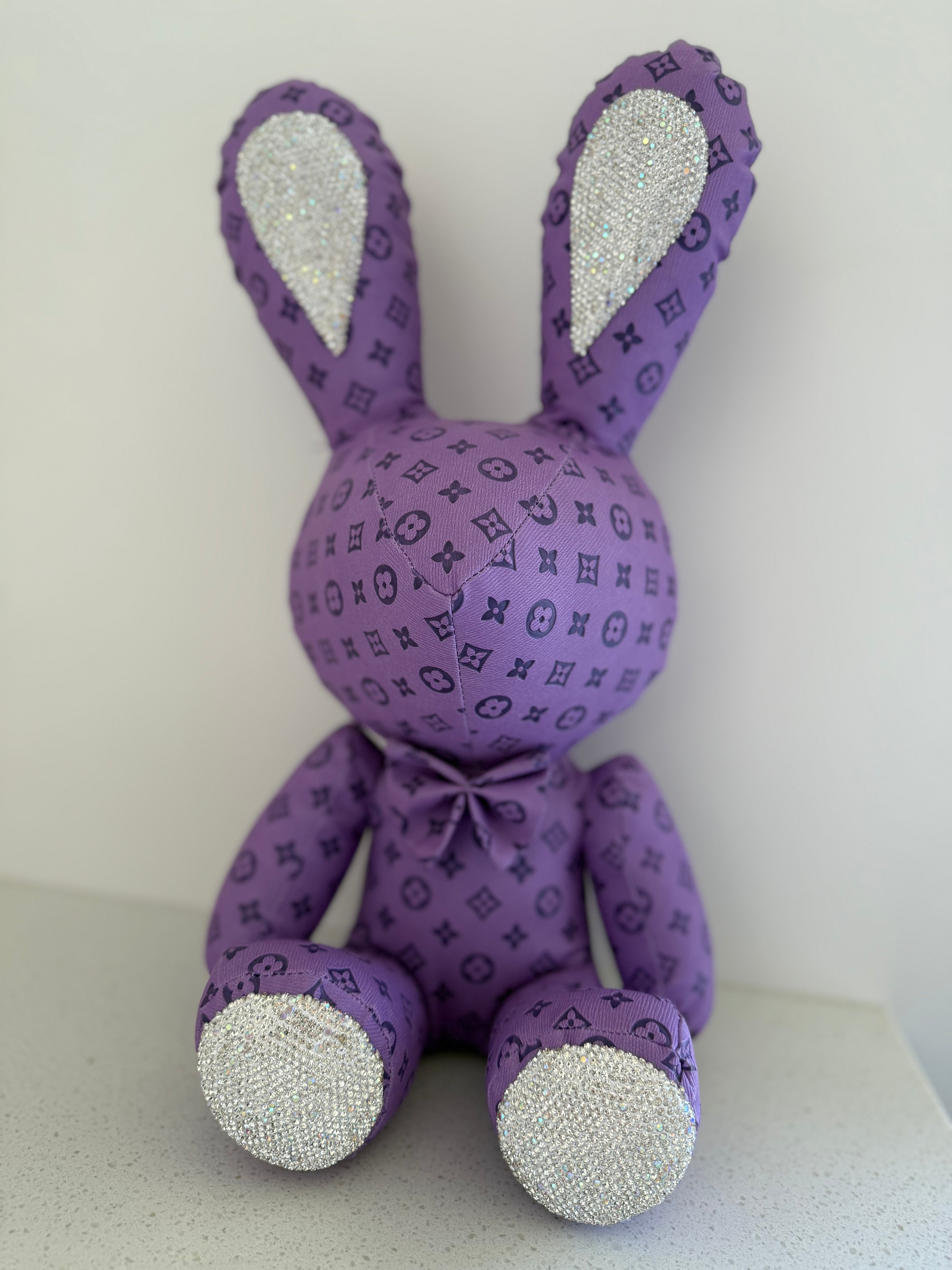 Rhinestone Rabbits 38cm