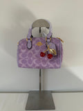 Purple Mini Coach Bag