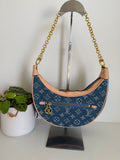 Denim lv bag