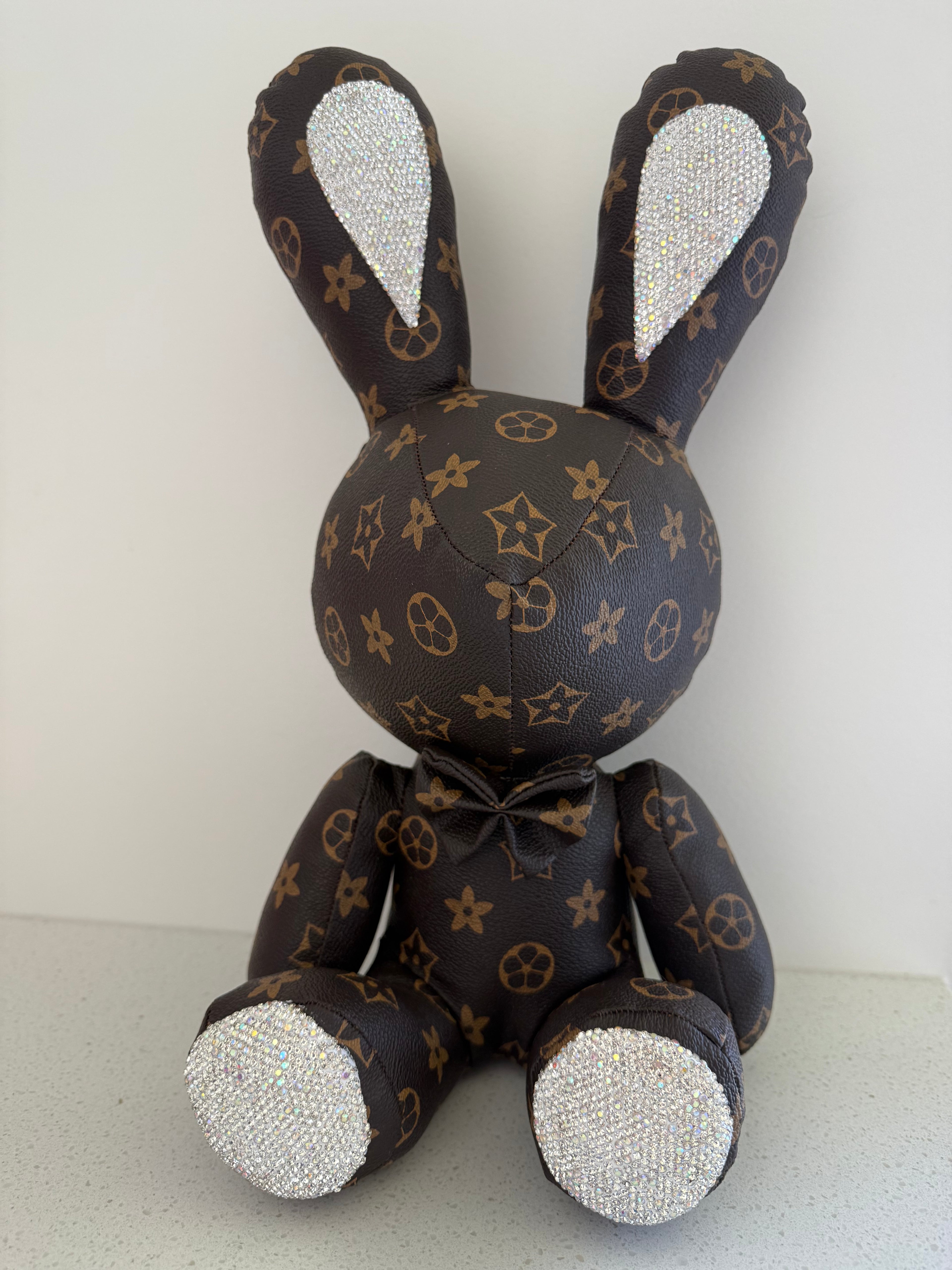 Rhinestone Rabbits 38cm
