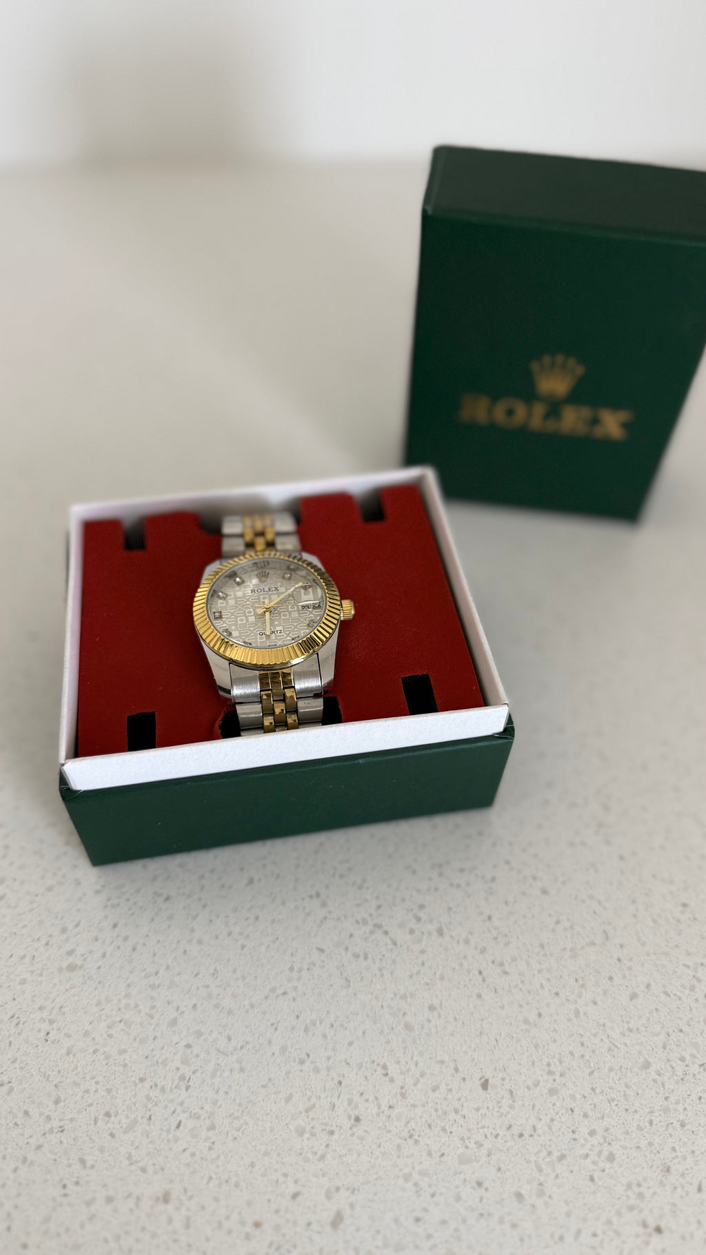 Silver & Gold watch