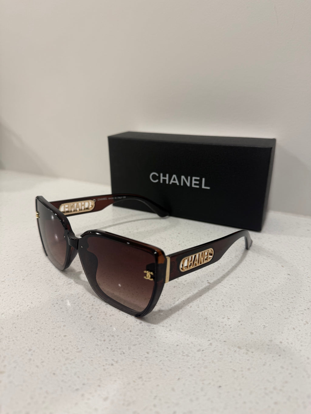 Brown CC Glasses