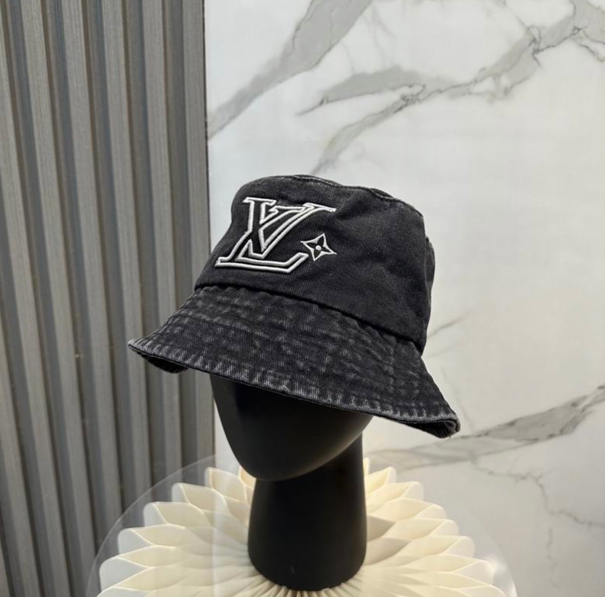 Black Bucket Hat (comes with box)