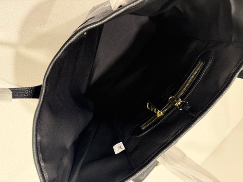 Black lv tote