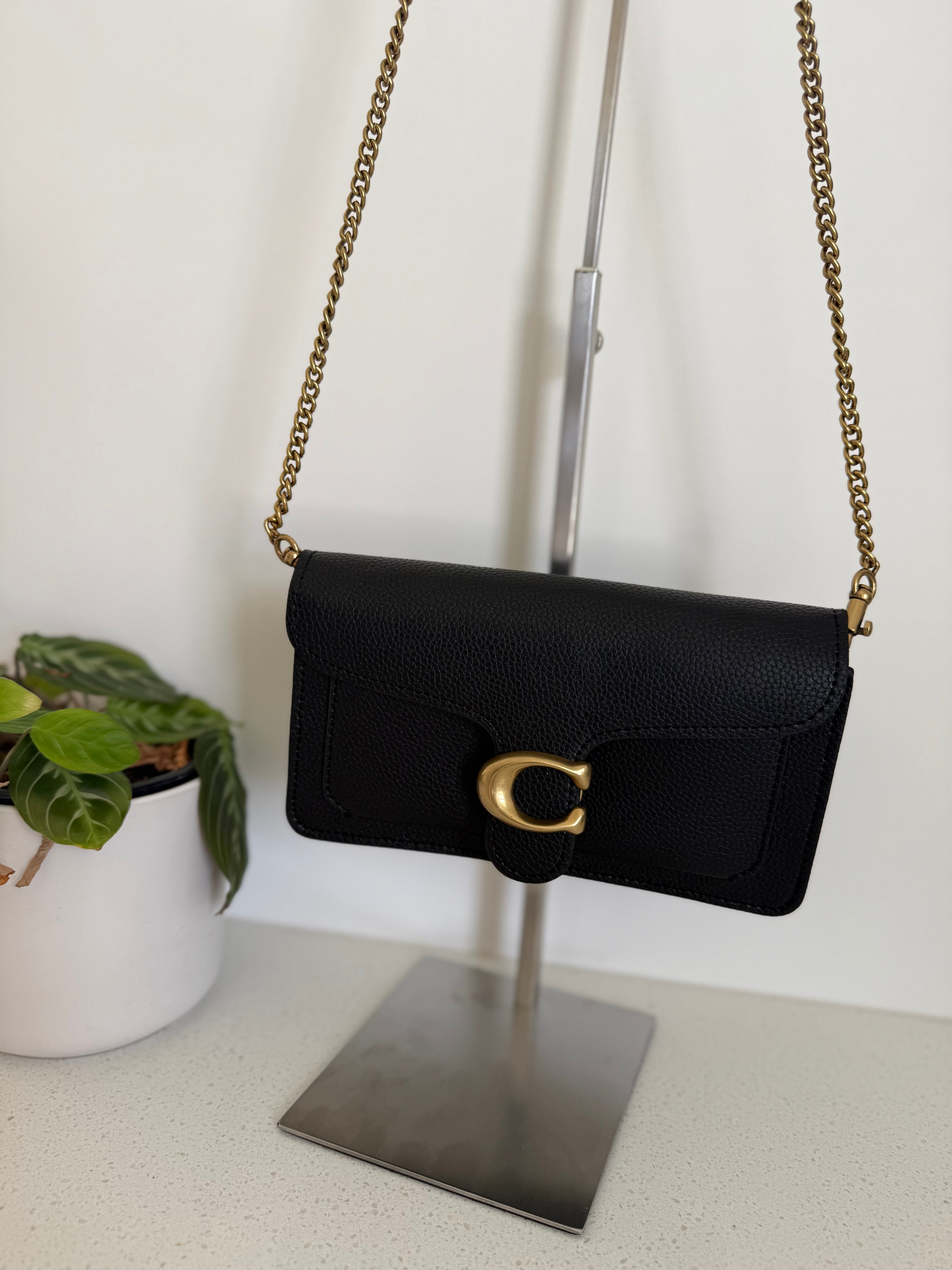 Black coach bag