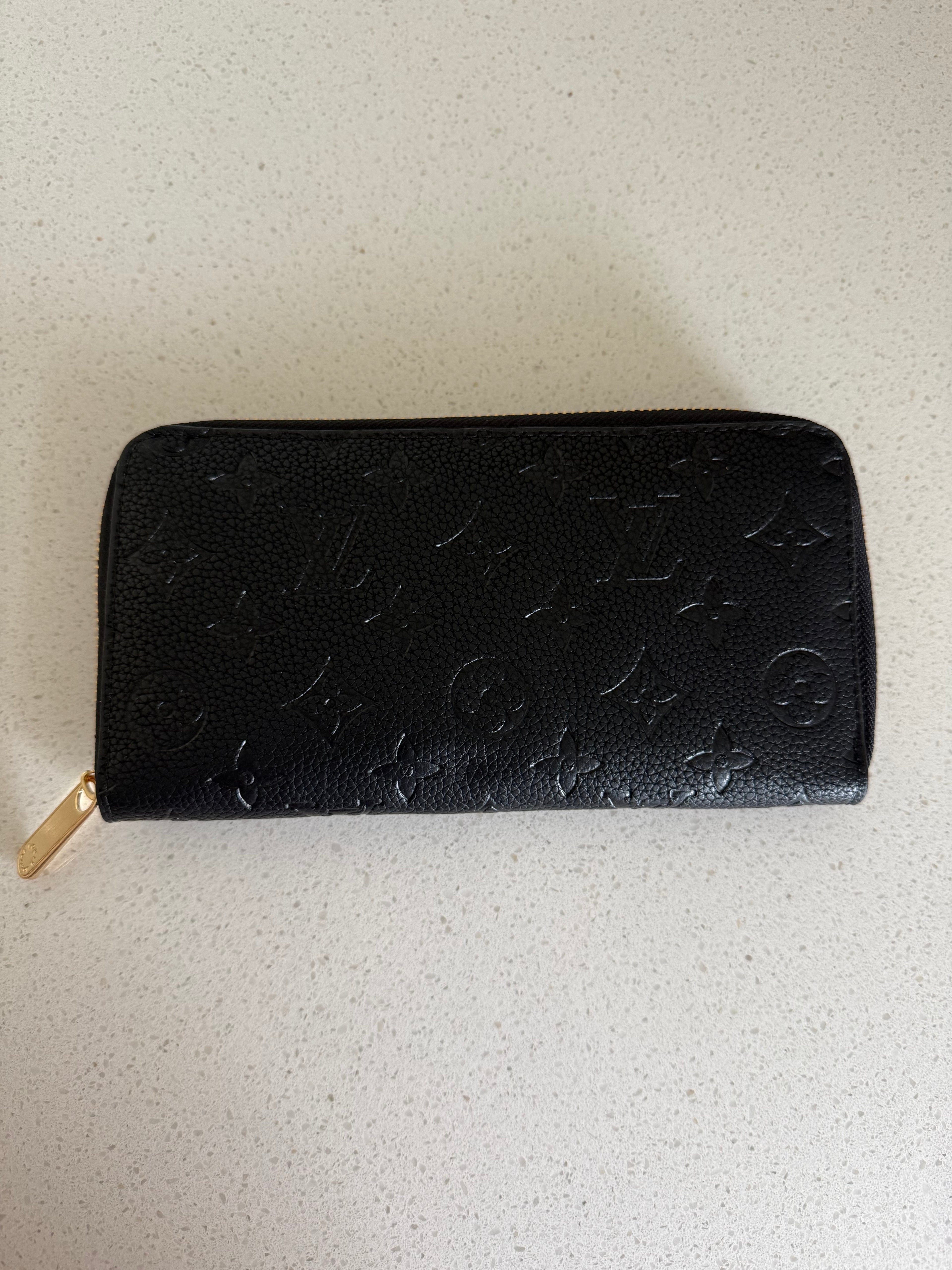 Black LV Wallet