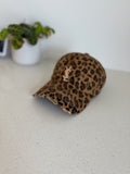 Cheetah print cap