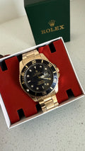 Gold & Black watch