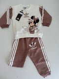 Kids Brown & White Tracksuit