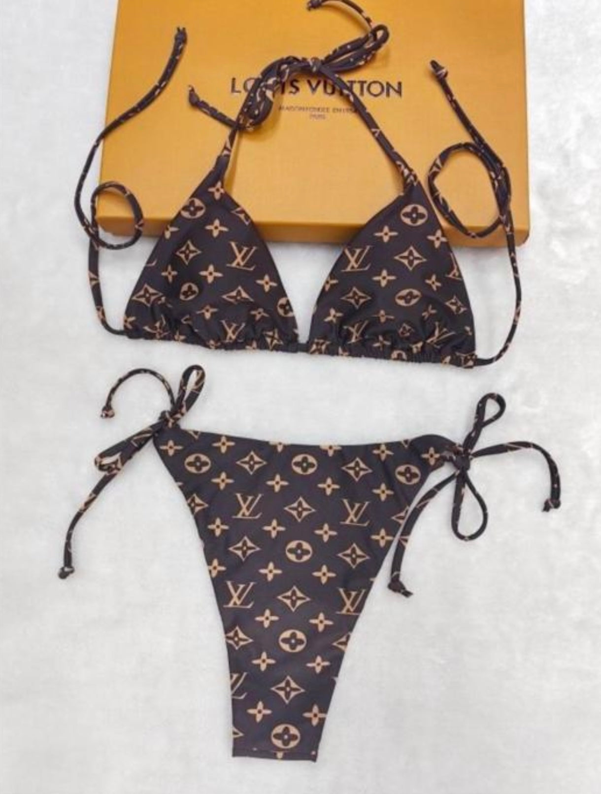 Brown bikini